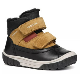 TRZEWIKI ZIMOWE GEOX OMAR WPF BLACK/DK BEIGE AMPHIBIOX