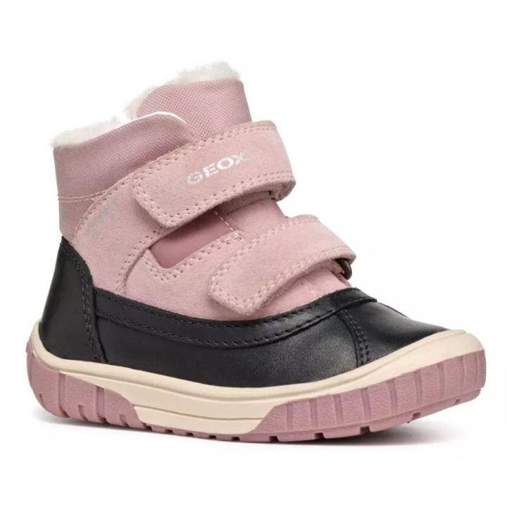 TRZEWIKI ZIMOWE GEOX OMAR WPF BLACK/ROSE AMPHIBIOX