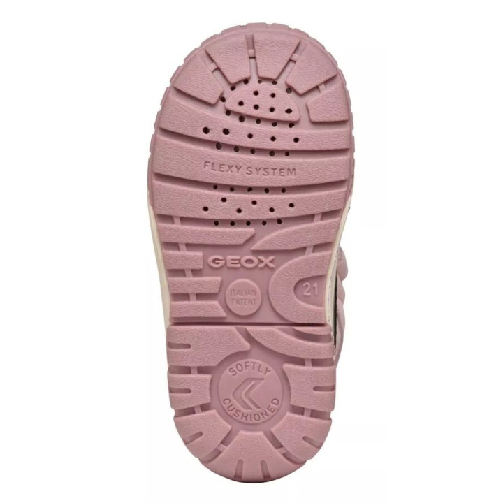 SHOES GEOX OMAR WPF BLACK/ROSE AMPHIBIOX