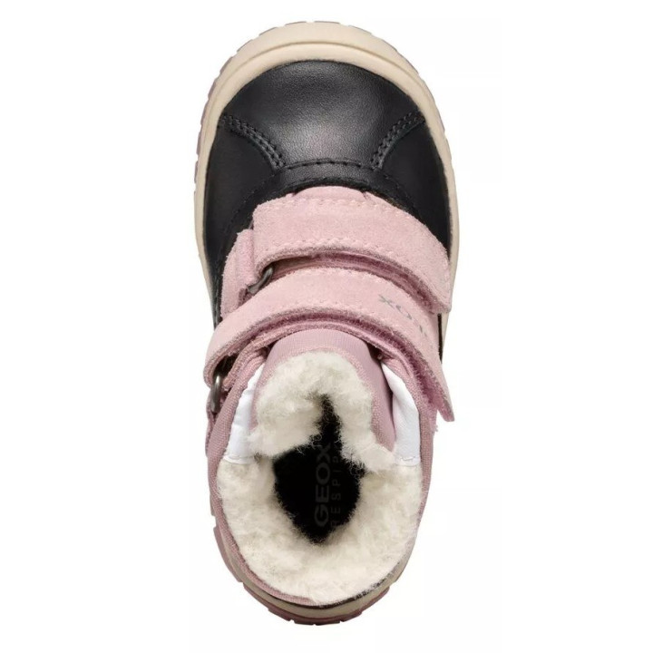 SHOES GEOX OMAR WPF BLACK/ROSE AMPHIBIOX