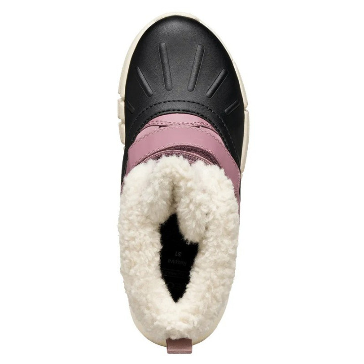 ŚNIEGOWCE GEOX FLEXYPER ANTIQUE ROSE/BLACK AMPHIBIOX