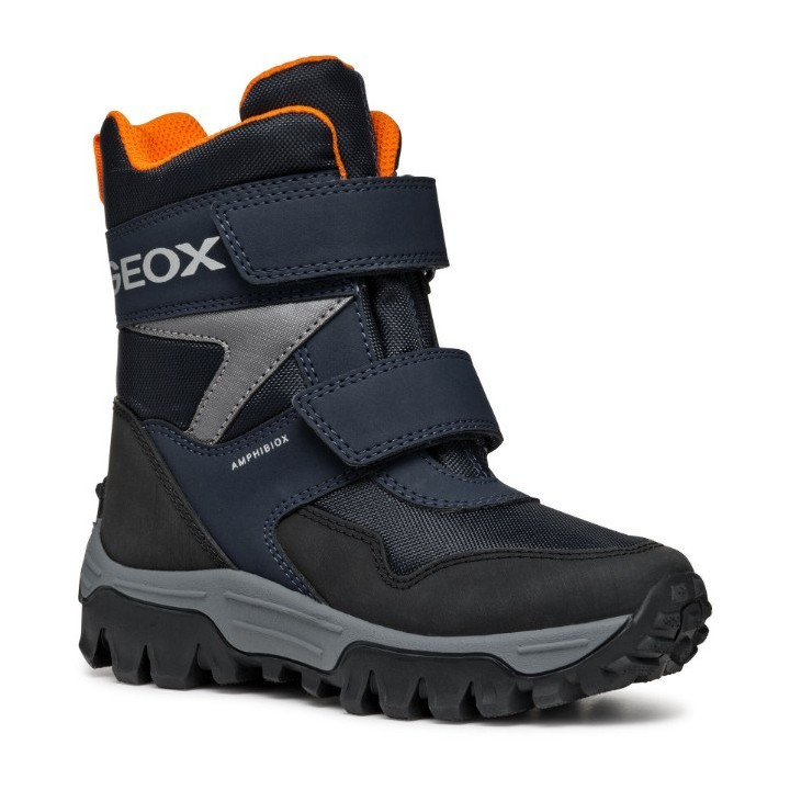 ŚNIEGOWCE GEOX HIMALAYA ABX NAVY/ORANGE AMPHIBIOX