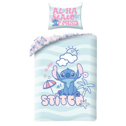 POŚCIEL BAWEŁNIANA 140 X 200 CM LILO & STITCH LS-8682BL
