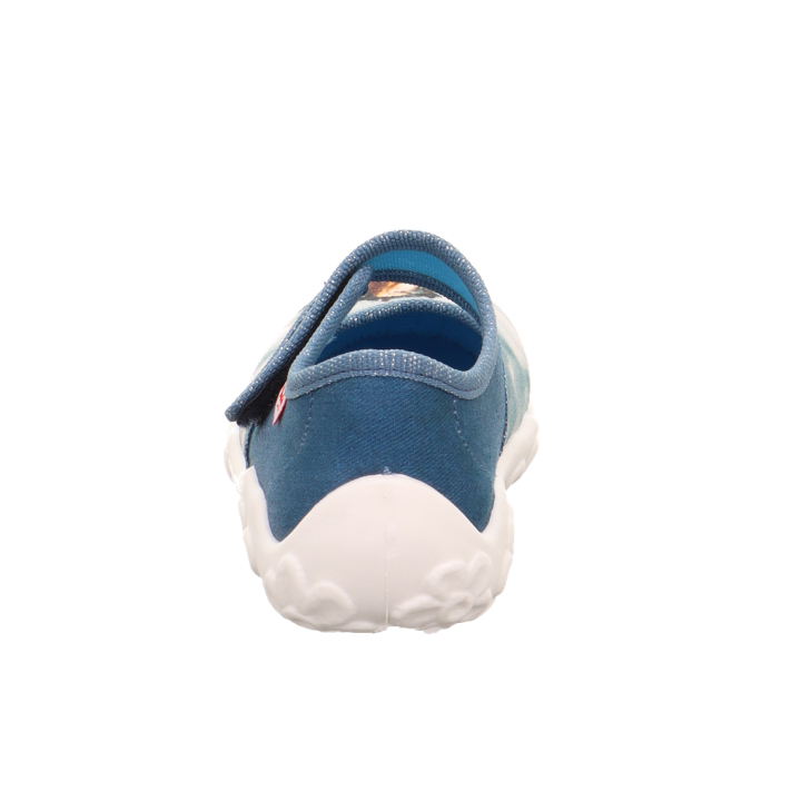 PANTOFLE TEKSTYLNE KAPCIE SUPERFIT BONNY BLAU 1-000281-8040