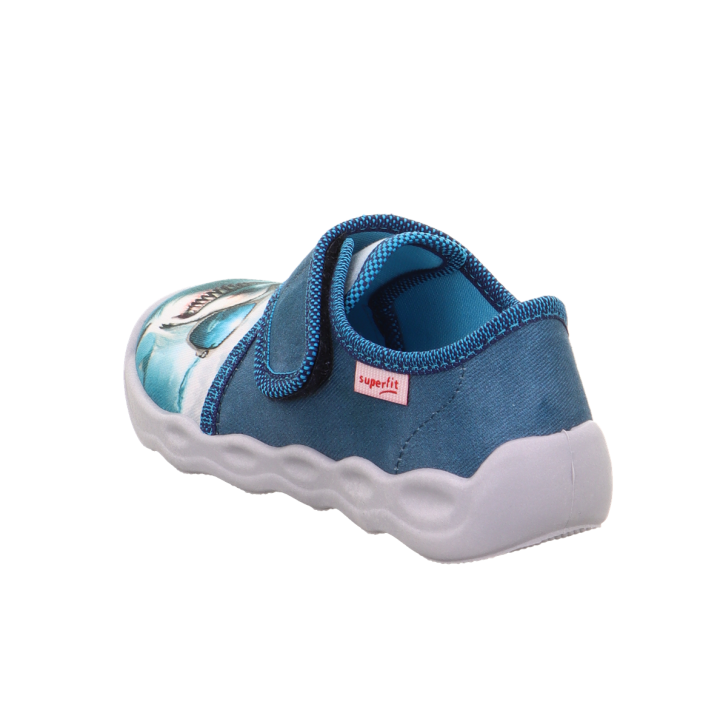 TEXTILE SLIPPERS SUPERFIT BUBBLE TURKIS 1-006274-8040