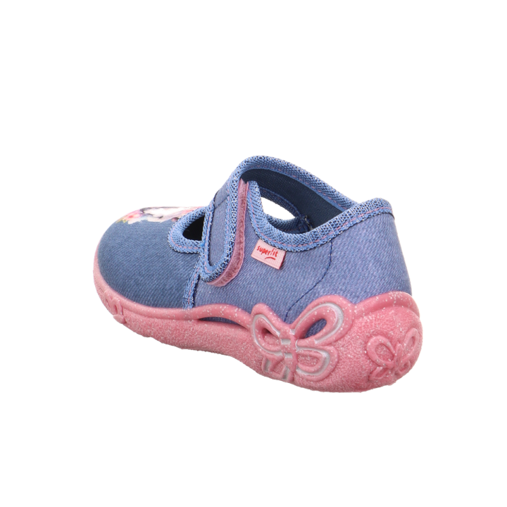 TEXTILE SLIPPERS SUPERFIT BONNY BELINDA BLAU 1-800288-8060