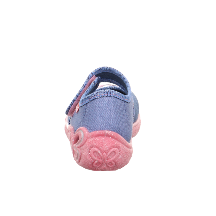 PANTOFLE TEKSTYLNE KAPCIE SUPERFIT BELINDA BLAU 1-800288-8060