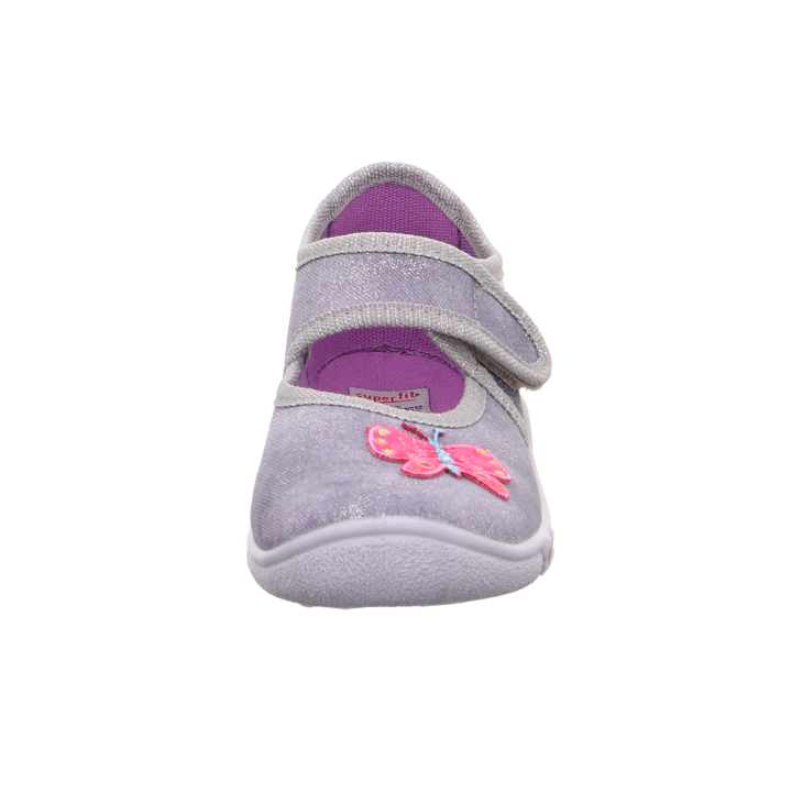 TEXTILE SLIPPERS SUPERFIT BONNY BELINDA HELLGRAU/PINK 0-800288-0600