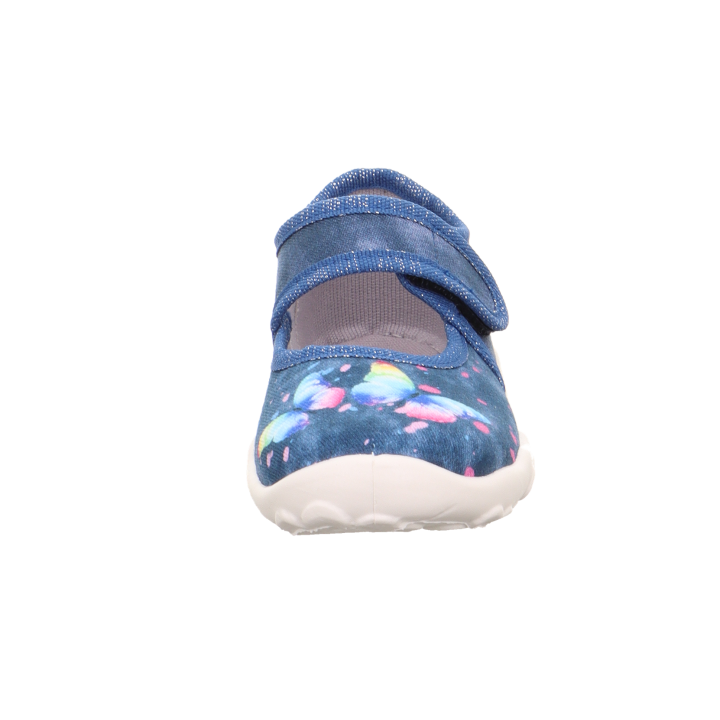 PANTOFLE TEKSTYLNE KAPCIE SUPERFIT BONNY BLAU 1-000281-8030