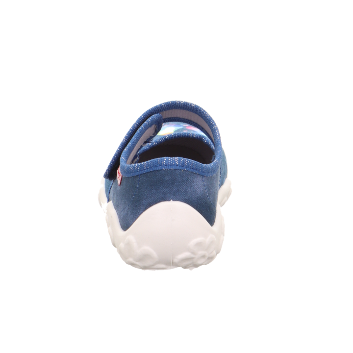 PANTOFLE TEKSTYLNE KAPCIE SUPERFIT BONNY BLAU 1-000281-8030