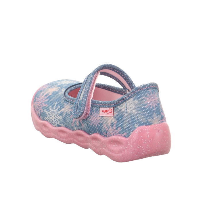 TEXTILE SLIPPERS SUPERFIT BUBBLE BLAU/MEHRFARBIG 1-006271-8010