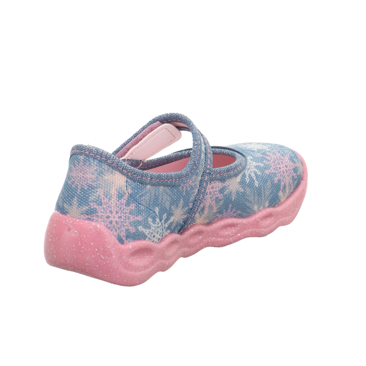 TEXTILE SLIPPERS SUPERFIT BUBBLE BLAU/MEHRFARBIG 1-006271-8010