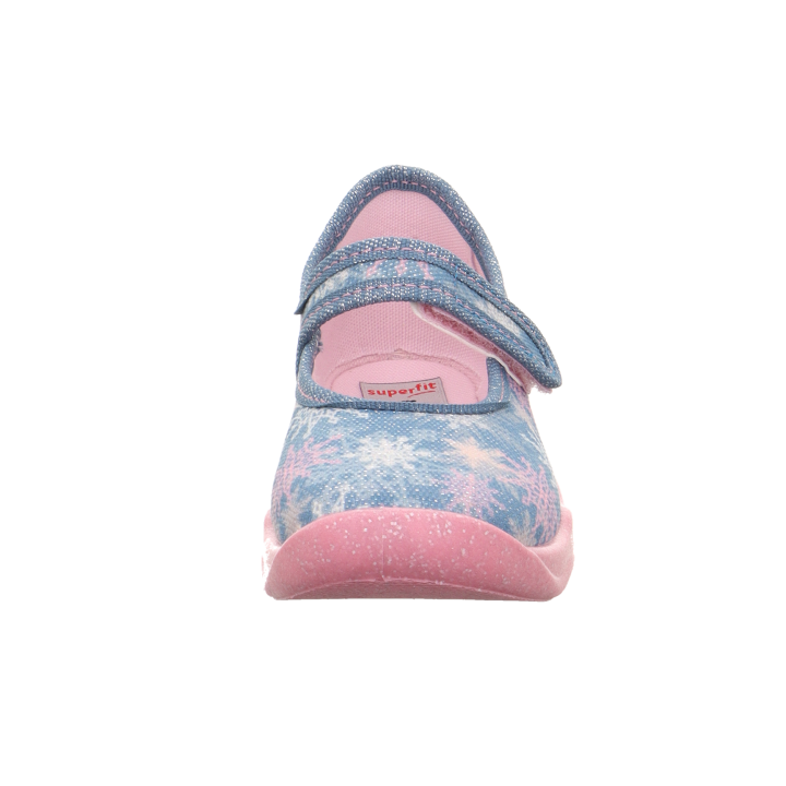 TEXTILE SLIPPERS SUPERFIT BUBBLE BLAU/MEHRFARBIG 1-006271-8010