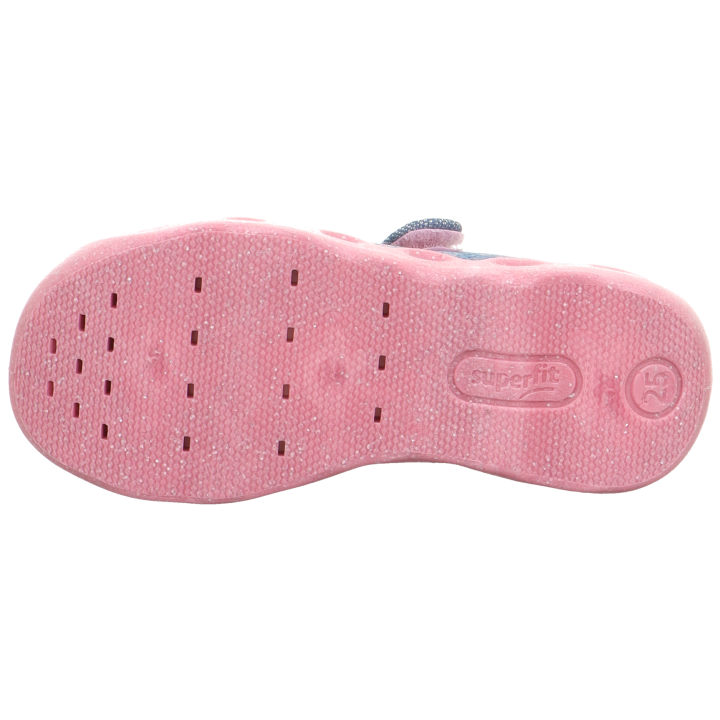 TEXTILE SLIPPERS SUPERFIT BUBBLE BLAU/MEHRFARBIG 1-006271-8010