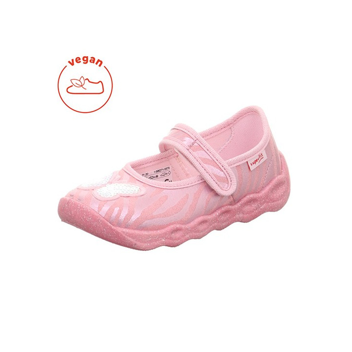 TEXTILE SLIPPERS SUPERFIT BUBBLE ROSA 1-006271-5570