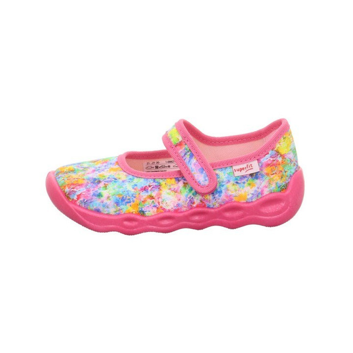 TEXTILE SLIPPERS SUPERFIT BUBBLE ROSA 1-006271-5560
