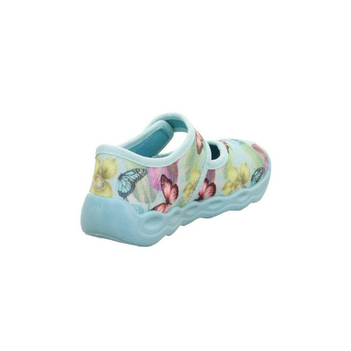 TEXTILE SLIPPERS SUPERFIT BUBBLE HELLGRUN 1-006272-7540