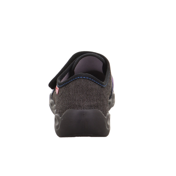 TEXTILE SLIPPERS SUPERFIT BUBBLE SCHWARZ 1-006274-0000