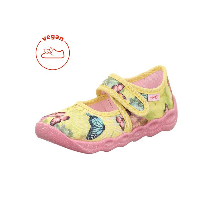 TEXTILE SLIPPERS SUPERFIT BUBBLE GELB 1-006272-6000