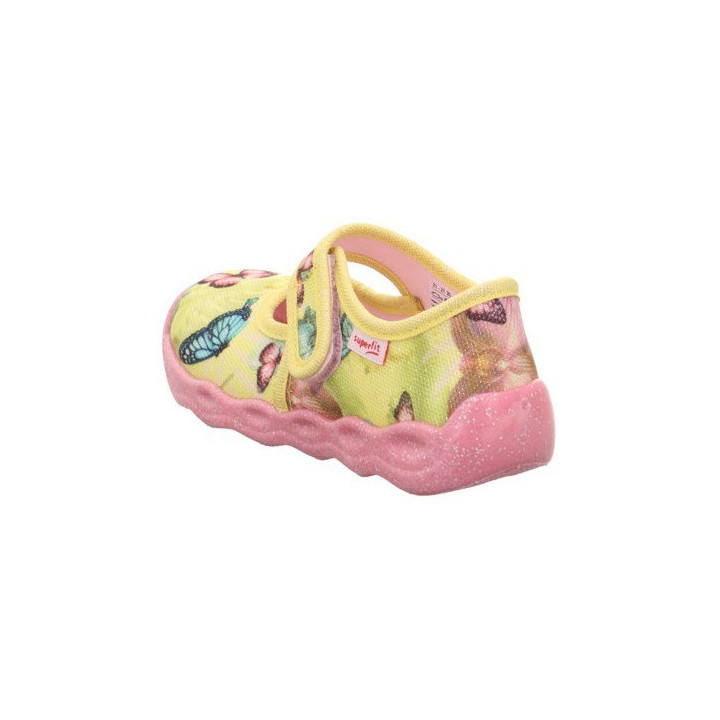 TEXTILE SLIPPERS SUPERFIT BUBBLE GELB 1-006272-6000