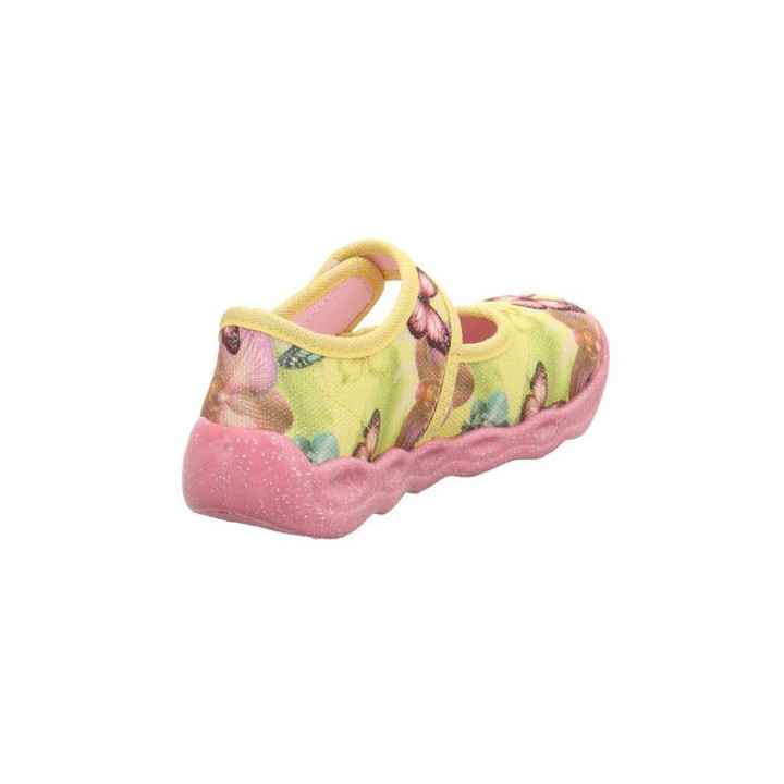 TEXTILE SLIPPERS SUPERFIT BUBBLE GELB 1-006272-6000