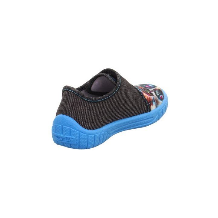 PANTOFLE TEKSTYLNE KAPCIE SUPERFIT BILL SCHWARZ 1-800271-0020