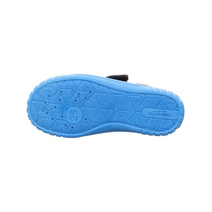 PANTOFLE TEKSTYLNE KAPCIE SUPERFIT BILL SCHWARZ 1-800271-0020