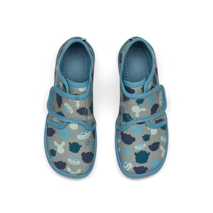 AFFENZAHN BAREFOOT SLIPPER COTTON MOVY SHARK
