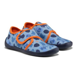 AFFENZAHN BAREFOOT SLIPPER COTTON MOVY ELEPHANT