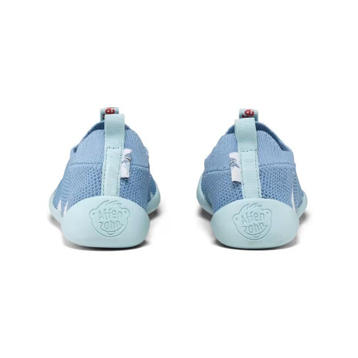 PANTOFLE KAPCIE DZIANINOWE BAREFOOT AFFENZAHN KNIT FLINKY SHARK