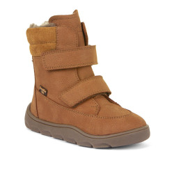 TRZEWIKI ZIMOWE FRODDO ZERU TEX WINTER BAREFOOT COGNAC