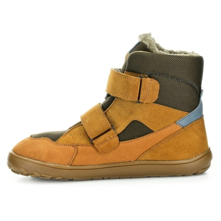 TRZEWIKI ZIMOWE FRODDO BAREFOOT UP TEX WINTER COGNAC
