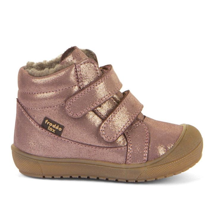 WINTER SHOES FRODDO OLLIE WOOL TEX PINK/GOLD