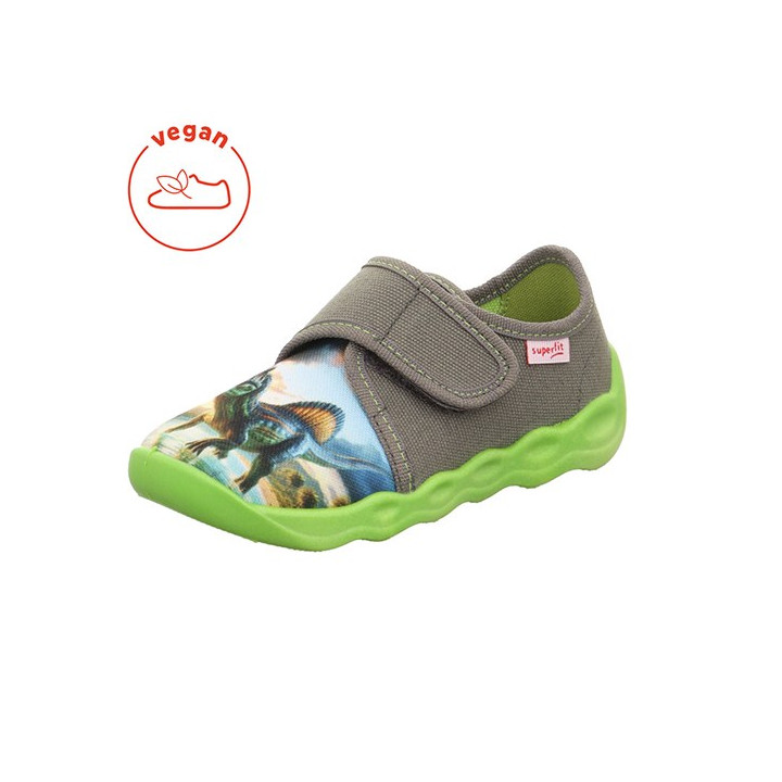 TEXTILE SLIPPERS SUPERFIT BUBBLE BLAU 1-006273-8050