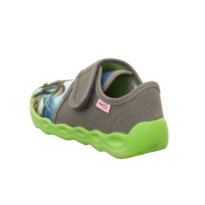 TEXTILE SLIPPERS SUPERFIT BUBBLE BLAU 1-006273-8050