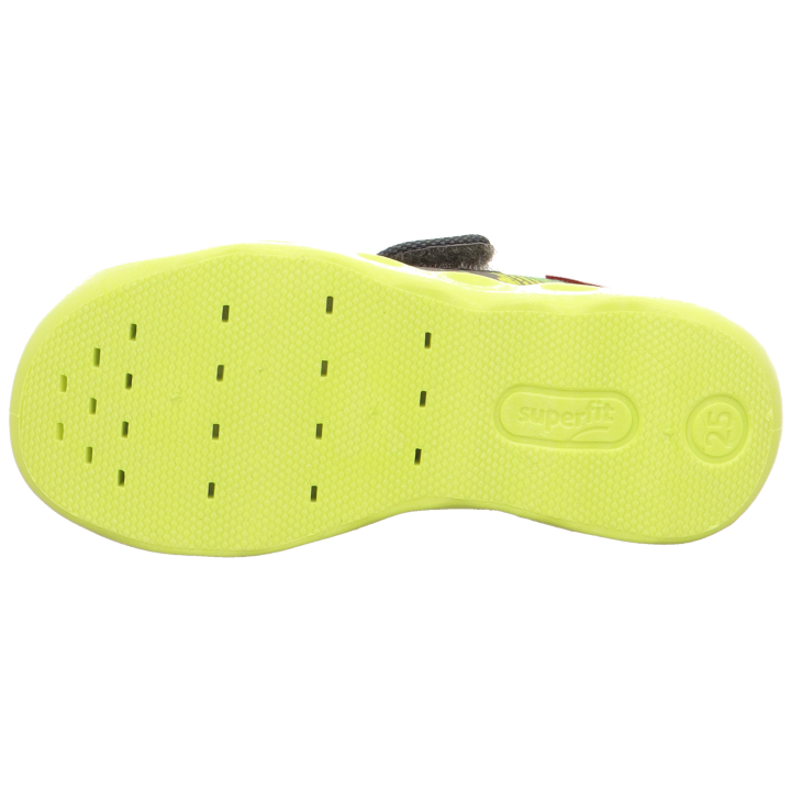 PANTOFLE TEKSTYLNE KAPCIE SUPERFIT BUBBLE GRAU 1-006273-2030