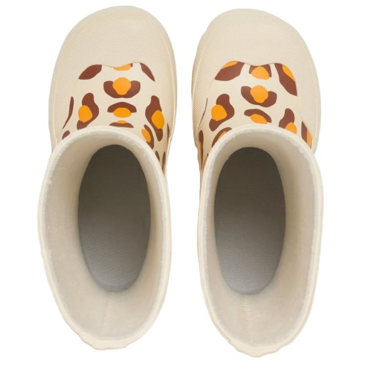 VIKING JOLLY PRINT RUBBER BOOTS CREAM