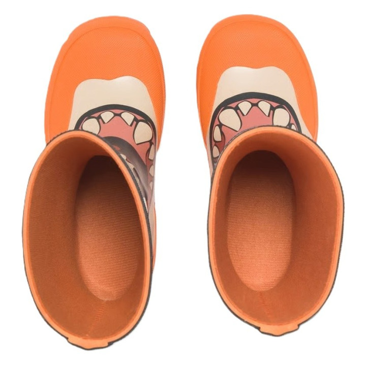 VIKING JOLLY PRINT RUBBER BOOTS ORANGE/MULTI