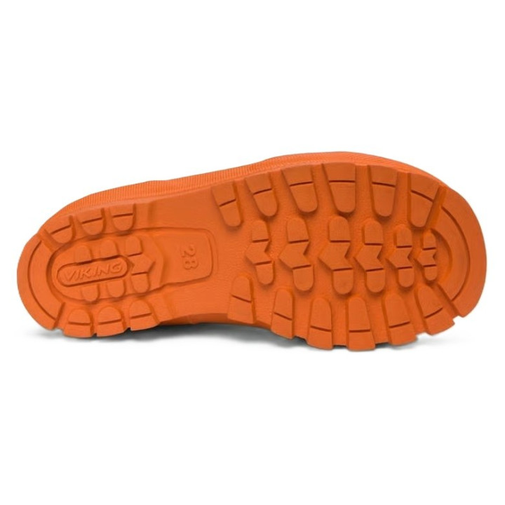 VIKING JOLLY PRINT RUBBER BOOTS ORANGE/MULTI
