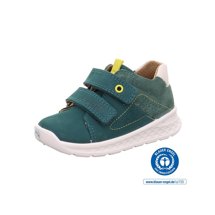 SNEAKERSY SUPERFIT BREEZE GRUN/GRUN 1-000374-7000