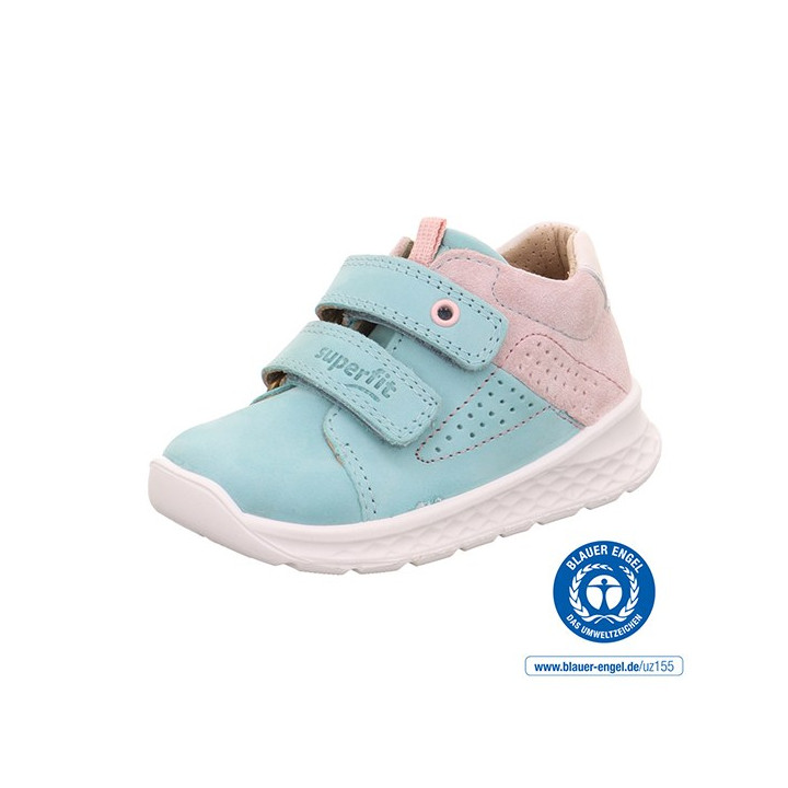 SNEAKERS SUPERFIT BREEZE HELLGRUN/ROSA 1-000374-7520