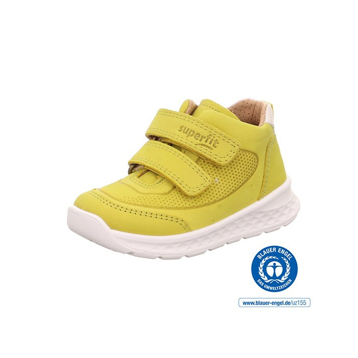 SNEAKERSY SUPERFIT BREEZE GELB/WEISS 1-000379-6000
