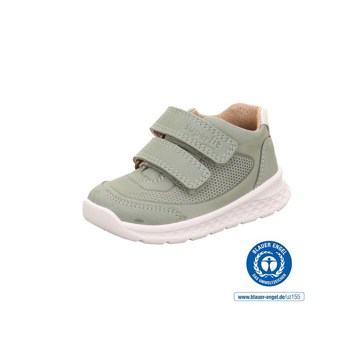 SNEAKERS SUPERFIT BREEZE HELLGRUN/GELB 1-000379-7500