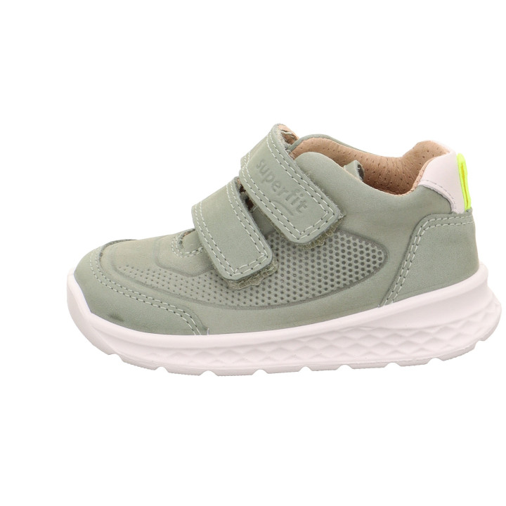 SNEAKERS SUPERFIT BREEZE HELLGRUN/GELB 1-000379-7500