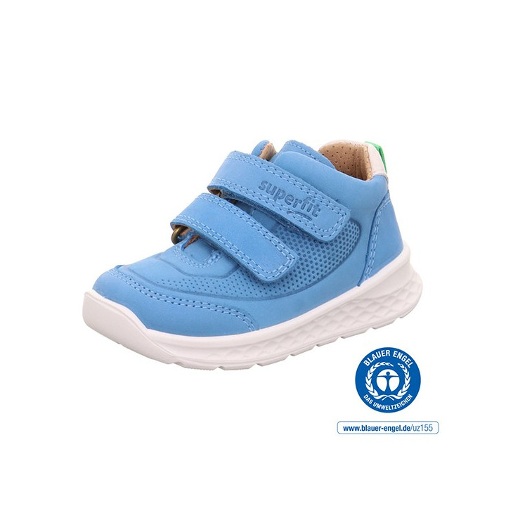 SNEAKERSY SUPERFIT BREEZE HELLBLAU/GRUN 1-000379-8400