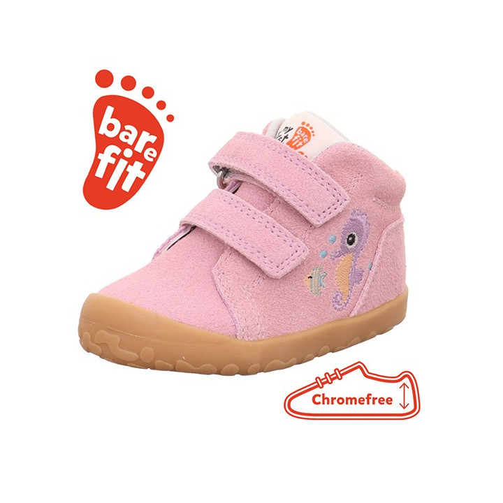 TRZEWIKI BAREFOOT SUPERFIT FLUMMI BAREFIT ROSA 1-009670-5500