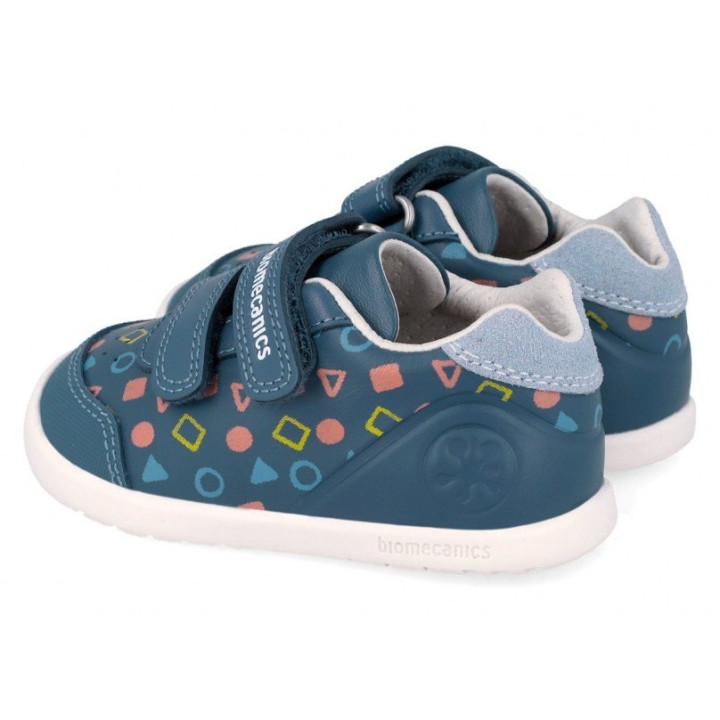 BIOMECANICS FIRST STEPS BAREFOOT SNEAKERS PETROL