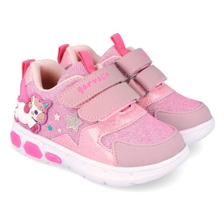 TRAMPKI ZE ŚWIATEŁKAMI GARVALIN JEDNOROŻEC ROSA