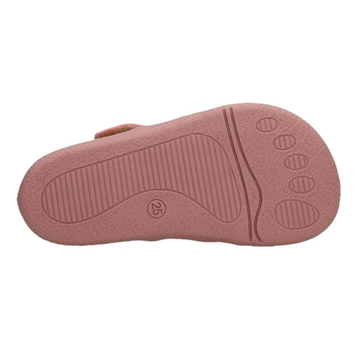 PANTOFLE TEKSTYLNE KAPCIE BAREFOOT MIDO SHOES LEMON PINK