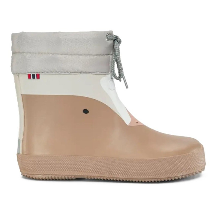 KALOSZE VIKING ALV BAREFOOT PAW PRINT LIGHT BEIGE